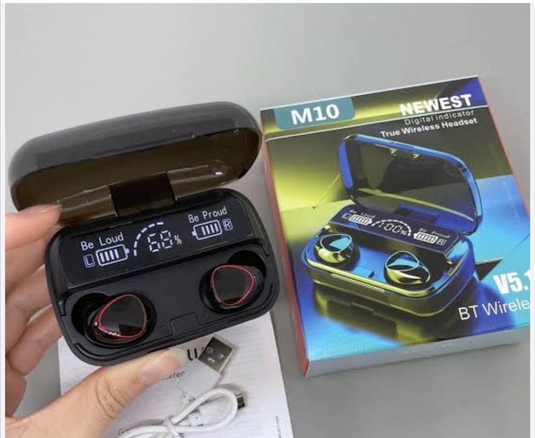 M10 TWS Earbuds - Super Quality